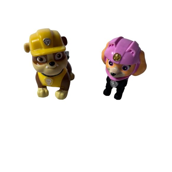Paw Patrol Rubble & Skye‎ Mini Figure Set of 2 Nickelodeon imaginative toys - Picture 2 of 7